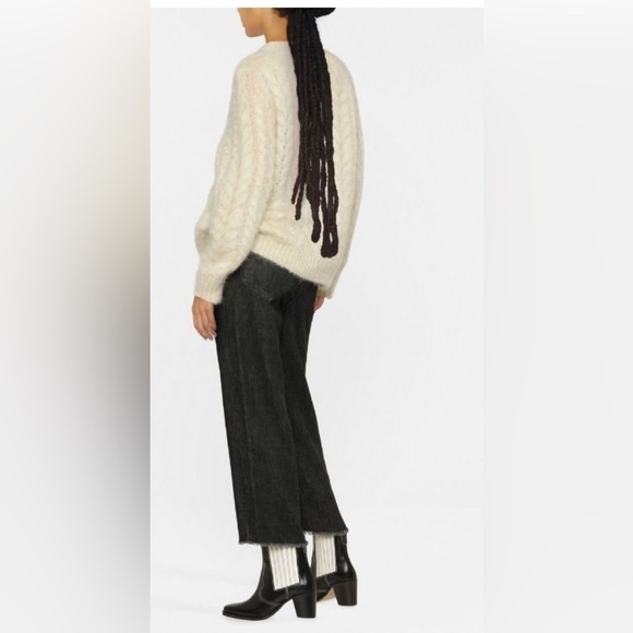 ISABEL MARANT Thomas cable-knit jumper NWT M - Picture 5 of 9